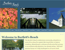 Tablet Screenshot of bartlettsreach.com